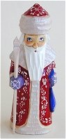 Red Santa with Staff